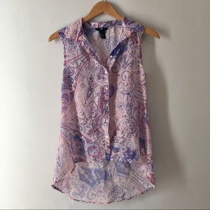 H&M Sleeveless Blouse
